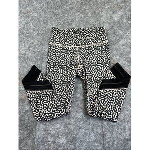 Lululemon High Times Pant Leggings - Leopard Print Angel Wing Sz 6